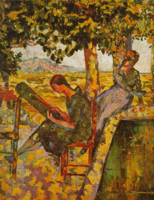 1921_12_young girls in a garden 1921.jpg